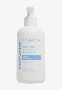 REVOLUTION SKINCARE PURIFYING DAILY FACIAL GEL CLEANSER WITH NIA - Olio detergente - white