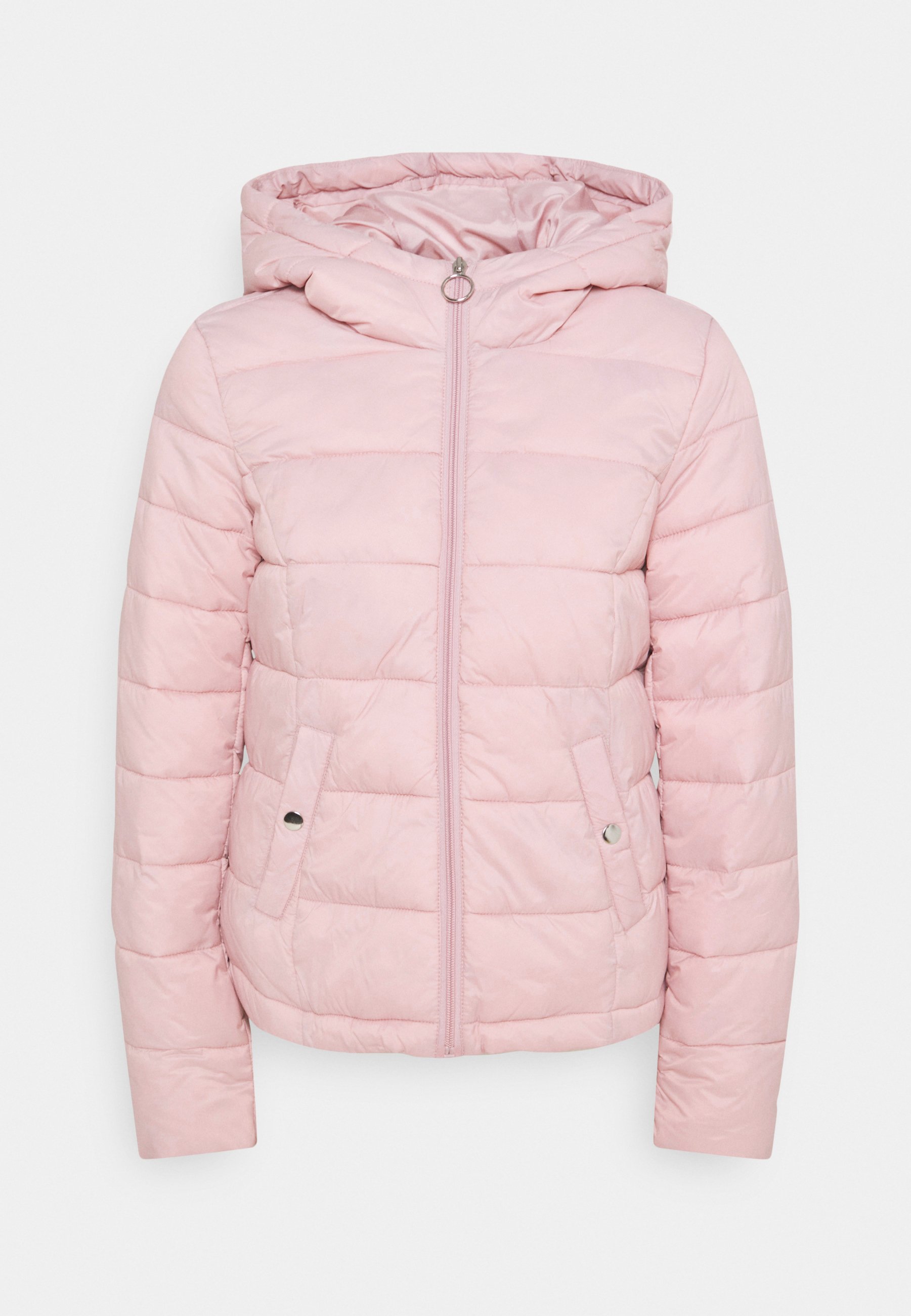 light pink winter jacket