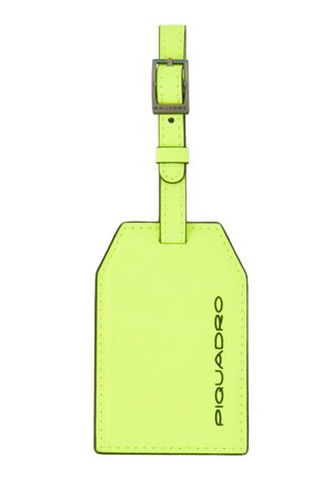 ADDRESS TAG - Reisaccessoires - giallo fluo