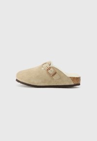 BOSTON LEVE SHEARLING unisex - Platt slip-in - taupe
