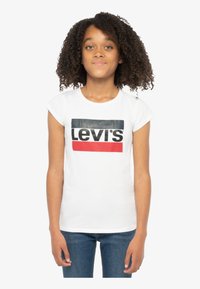 Levi's® - SPORTSWEAR LOGO TEE - T-shirt imprimé - white Image miniature 1