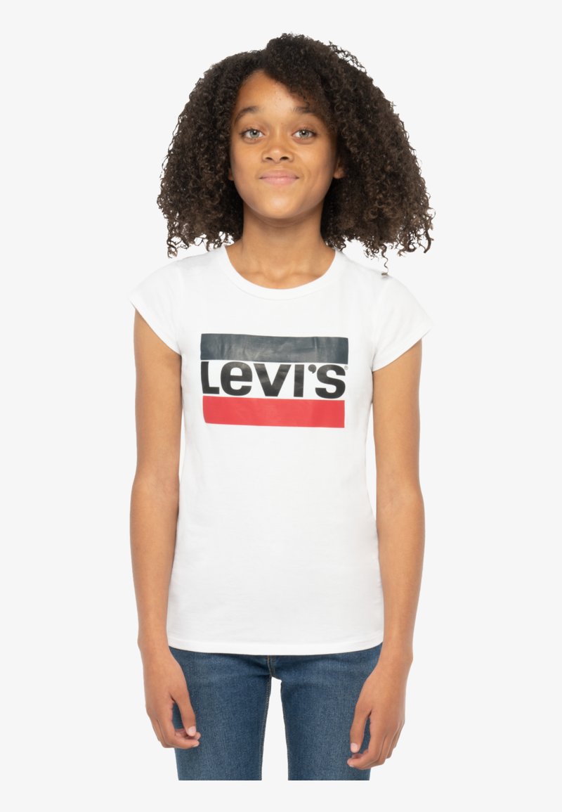 Levi's® - SPORTSWEAR LOGO TEE - T-shirt imprimé - white, Agrandir