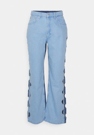 ZONKED - Straight leg -farkut - light/mid blue