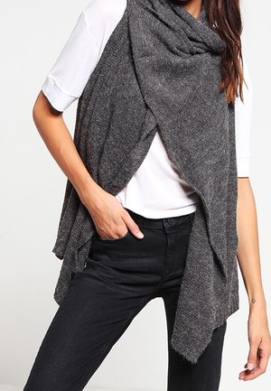 Gilet - mottled dark grey