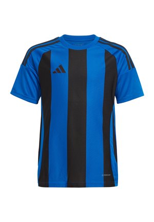 FUSSBALL STRIPED  - T-Shirt print - blauschwarz