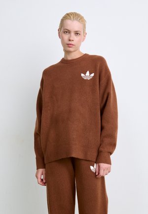 KNITTED  - Camisola - preloved brown