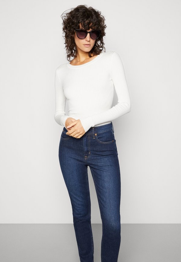 VINTAGE SLIM HIGH RISE LISSON - Slim fit jeans - rinsed4