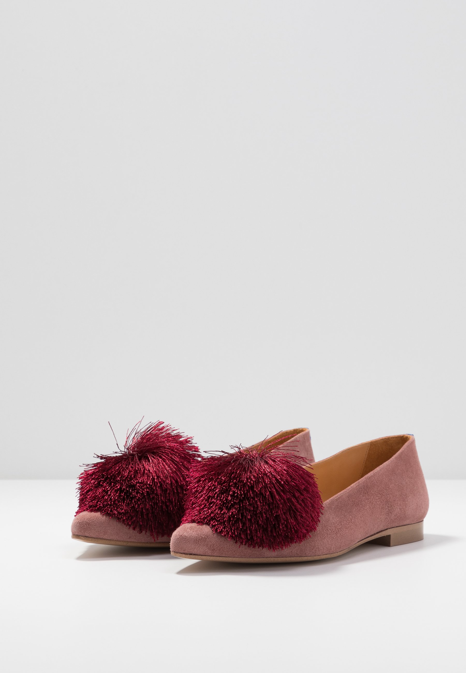 Chatelles CANDIDE POINTY - Slippers - vintage pink/bordeaux Chatelles CANDIDE POINTY - Slippers - vintage pink/bordeaux