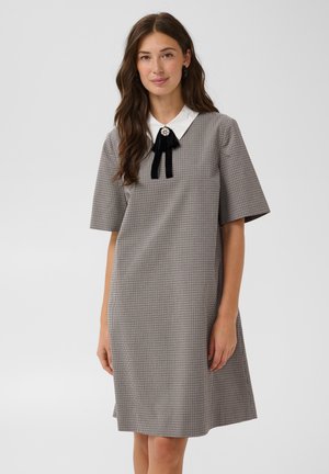 Culture, CUCATHLIN DRESS - Robe de jour - gray check