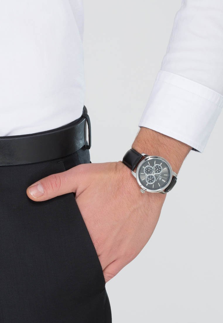 TOM TAILOR Montre - braun/bleu - ZALANDO.FR