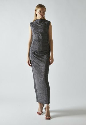 Maxikjoler - black silver glitter