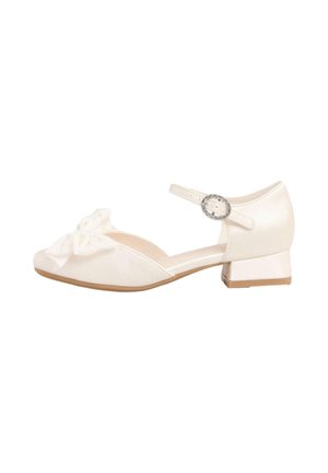 Lipsy REGULAR FIT - BOW FLOWER - Bailarinas con hebilla - white