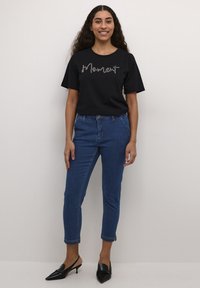 Culture ANNINE AMI  - Džíny Slim Fit - dark blue wash
