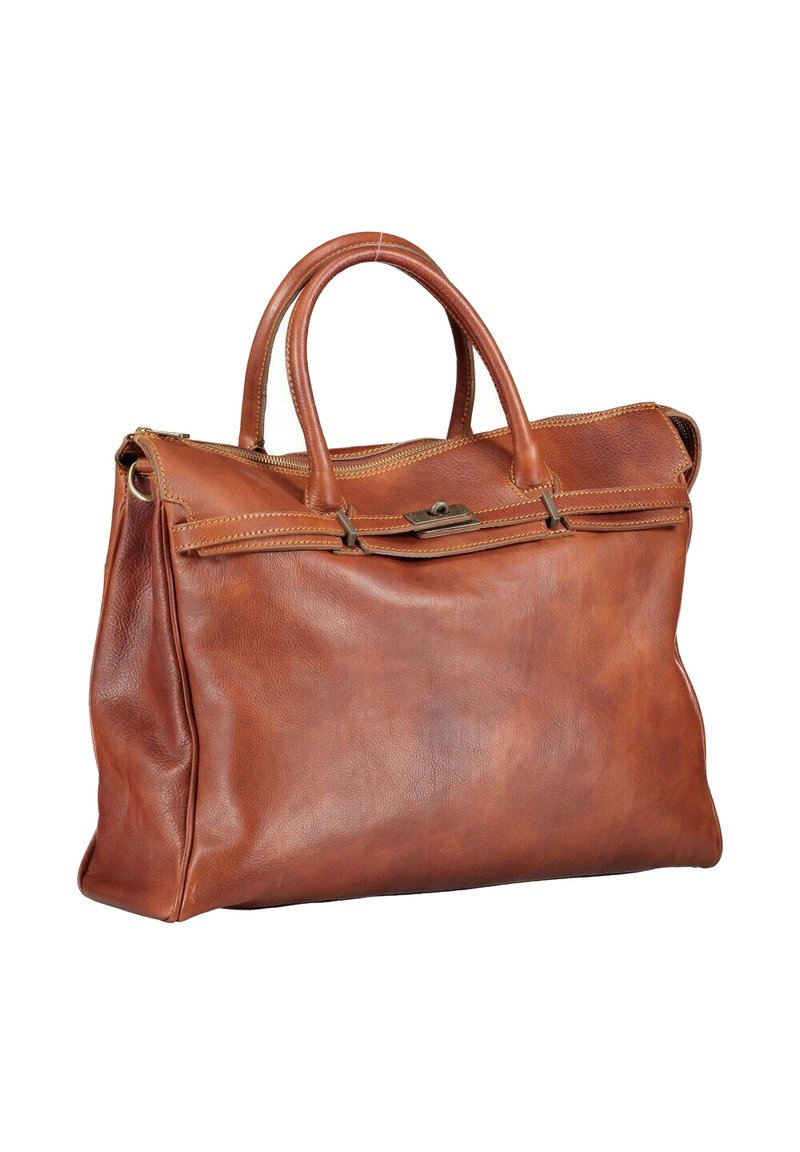 Damen Handtaschen | Hausfelder Manufaktur Aktentasche braun marrone/braun - QO59338 Damen Handtaschen | Hausfelder Manufaktur Aktentasche braun marrone/braun - QO59338