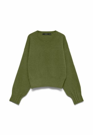 Vero Moda, KNITTED PULLOVER VMKACY KNITTED PULLOVER - Pullover - sphagnum