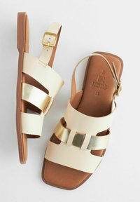 Next FOREVER COMFORT - Sandaalit nilkkaremmillä - cream gold