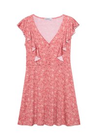 INSIDE MINI VOLANTES - Vestido informal - rojo