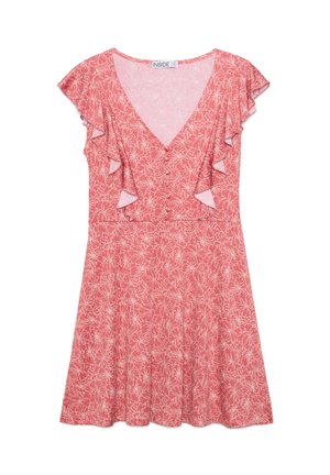 INSIDE MINI VOLANTES - Vestido informal - rojo