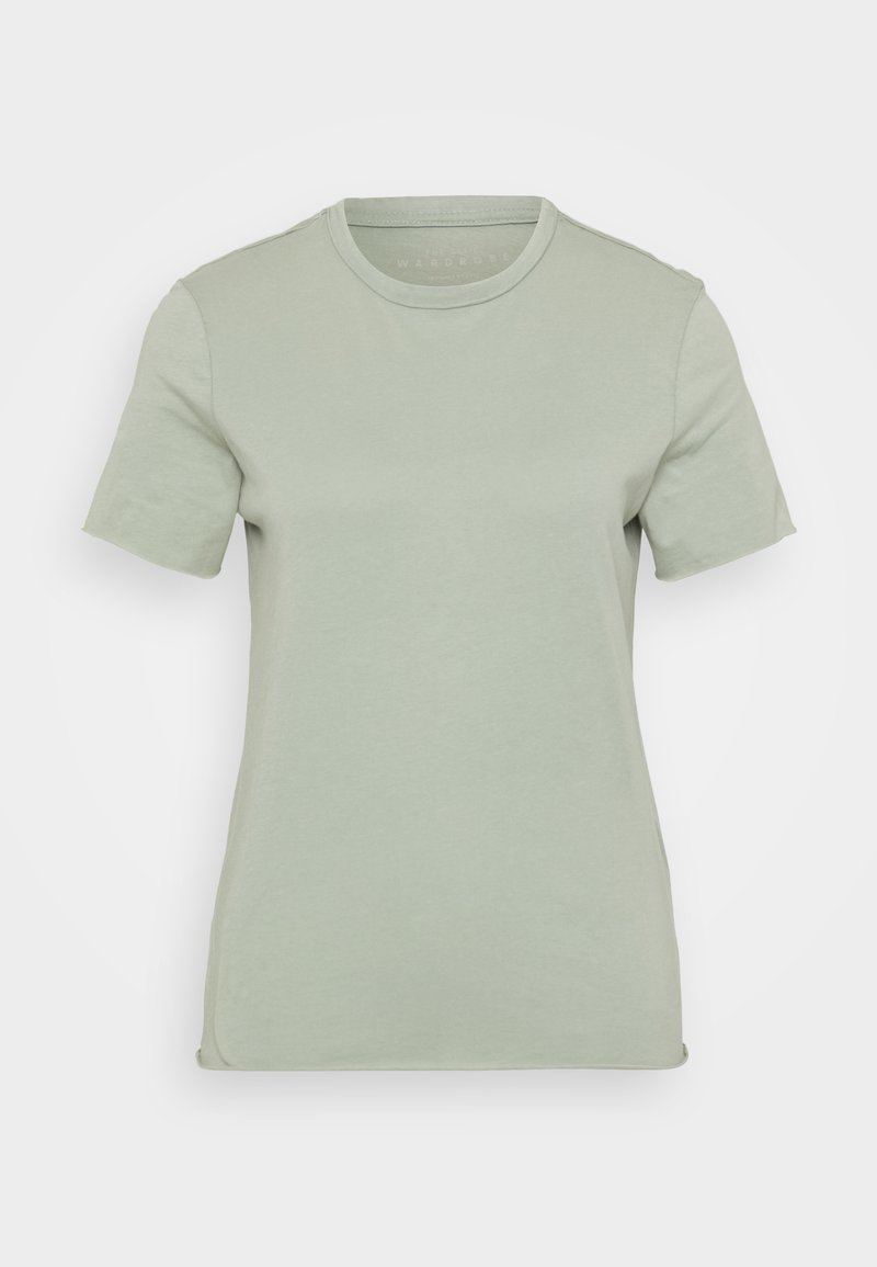 Only Petite T-shirt basic groen Only Petite T-shirt basic groen