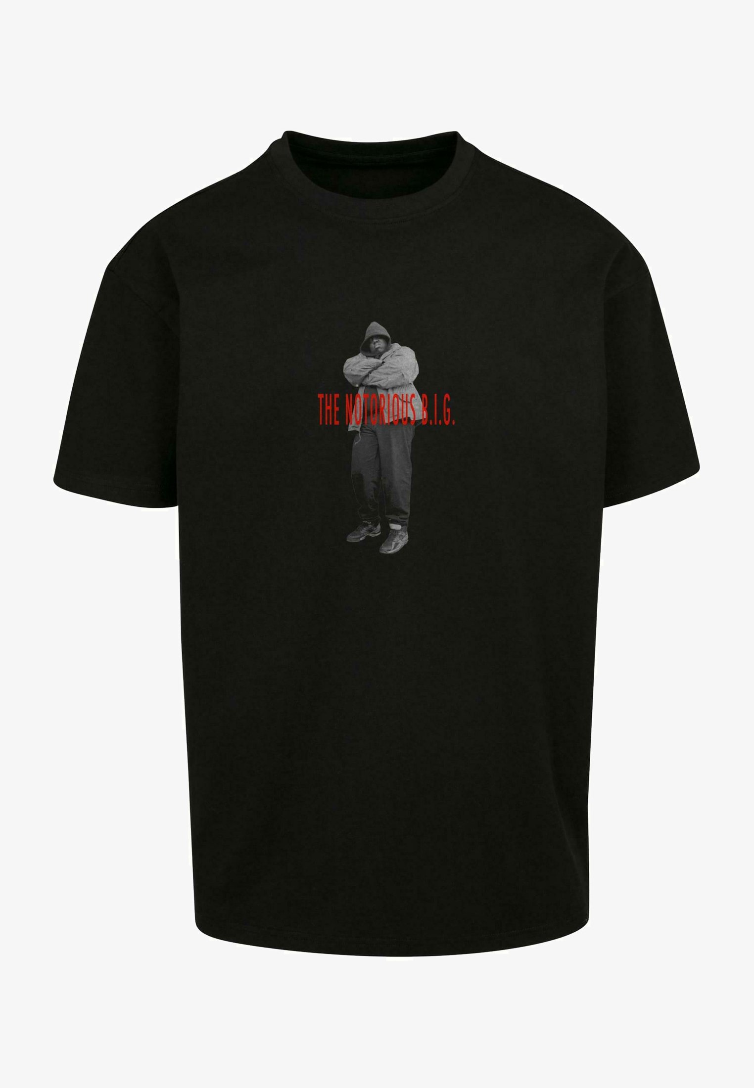 Upscale by Mister Tee BIGGIE SMALLS Print T-shirt black