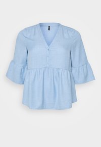 VMCMELONY 3/4 BUTTON - Camicetta - vista blue