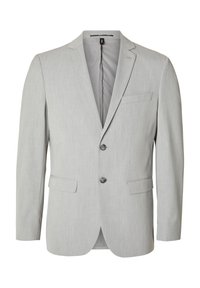 Unselected, light grey melange