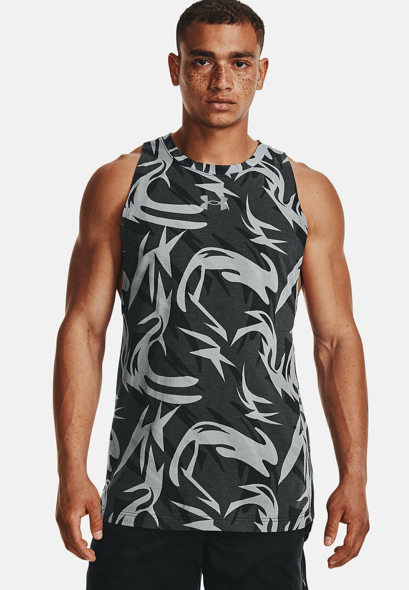 Under Armour BASELINE PRINTED Top black/black Zalando.de