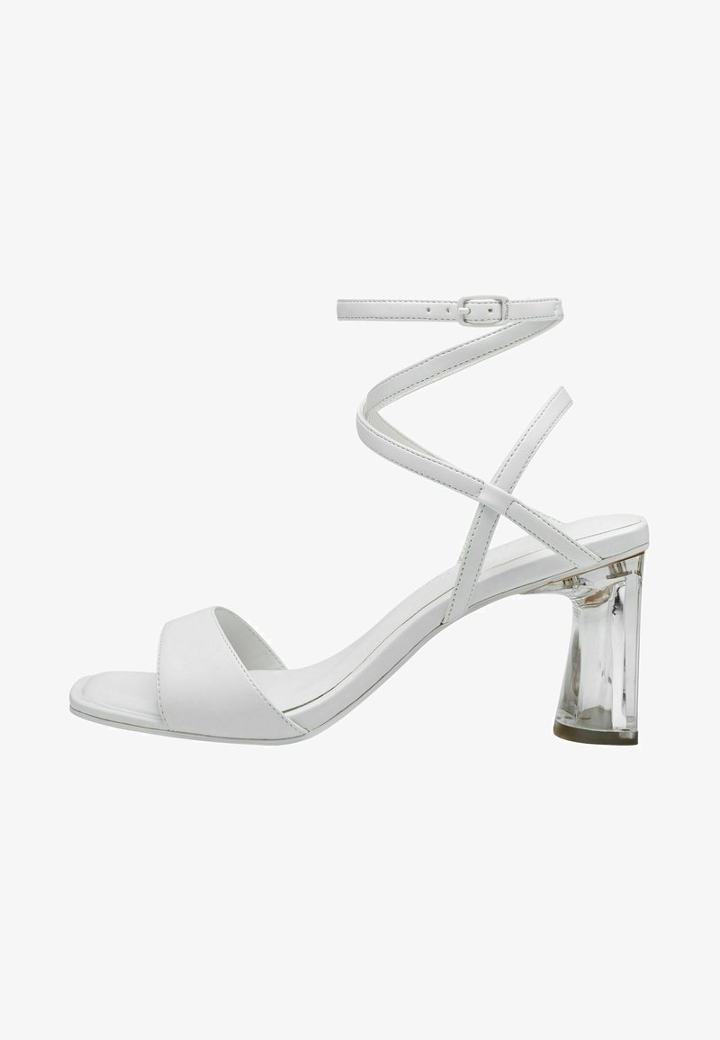Sandali con tacco logato colore bianco | Liu Jo Sandali con tacco logato colore bianco | Liu Jo