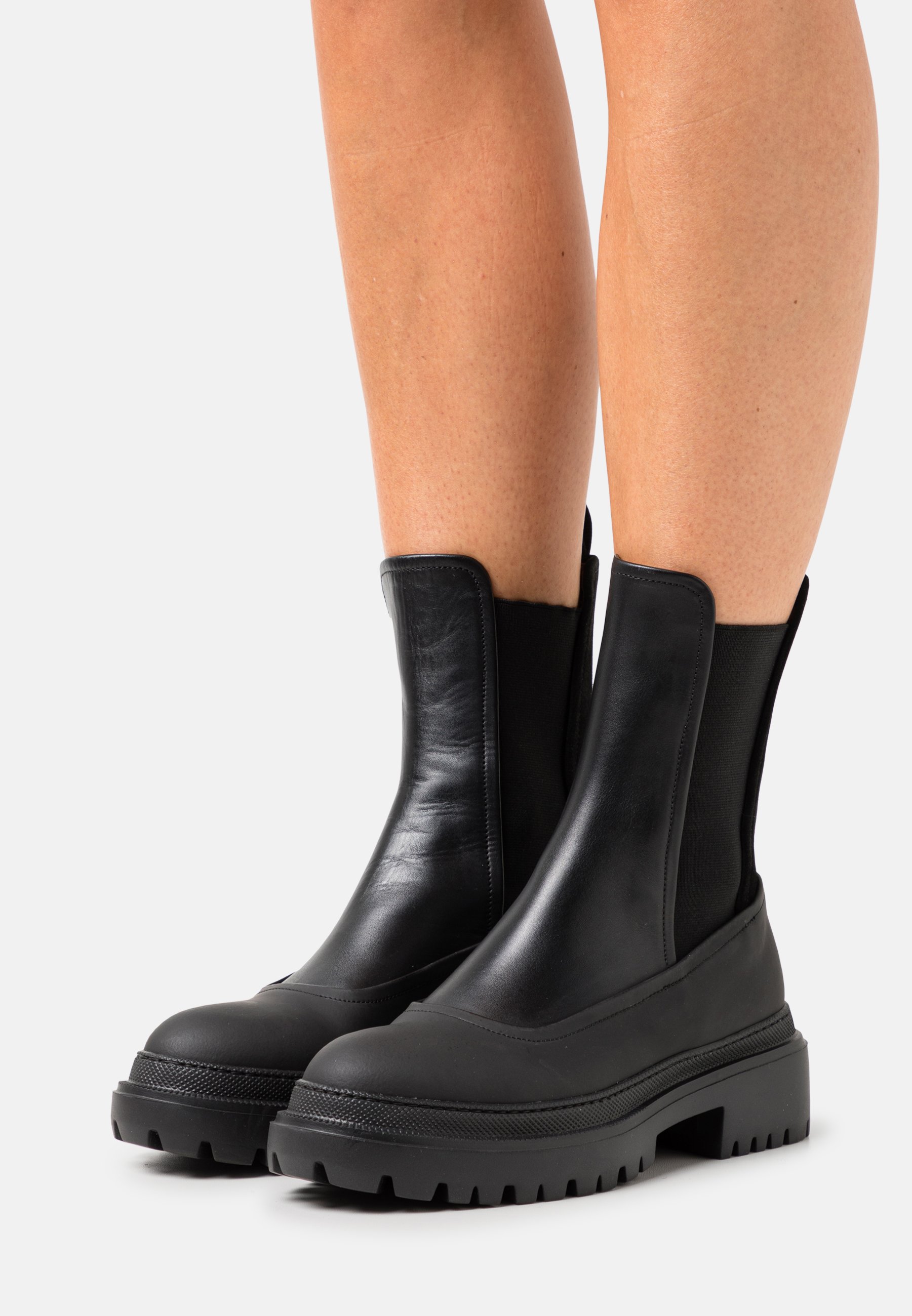 L'Autre Chose Stivaletti con plateau - black/nero - Zalando.it