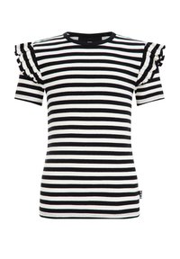 WE Fashion Camiseta estampada - black