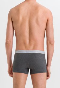 Hanro ESSENTIALS 2 PACK - Boxerkalsong - ruby/coal melange