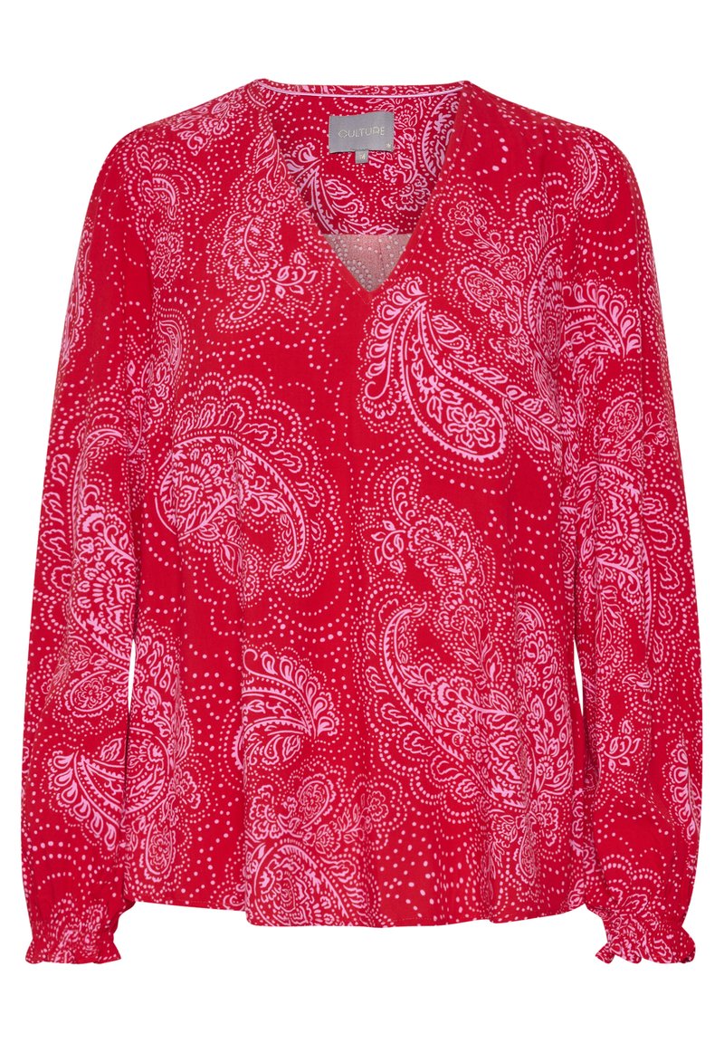 culture Blouse rood