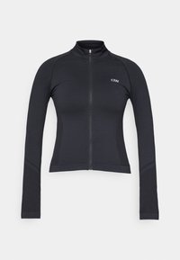 DEFINE SEAMLESS ZIP LONG SLEEVE  - Trainingsvest - black