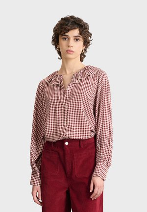 BERTILLE - Camicia - burgundy