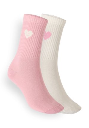 ELASTIC 2 PACK - Socken - coral blush