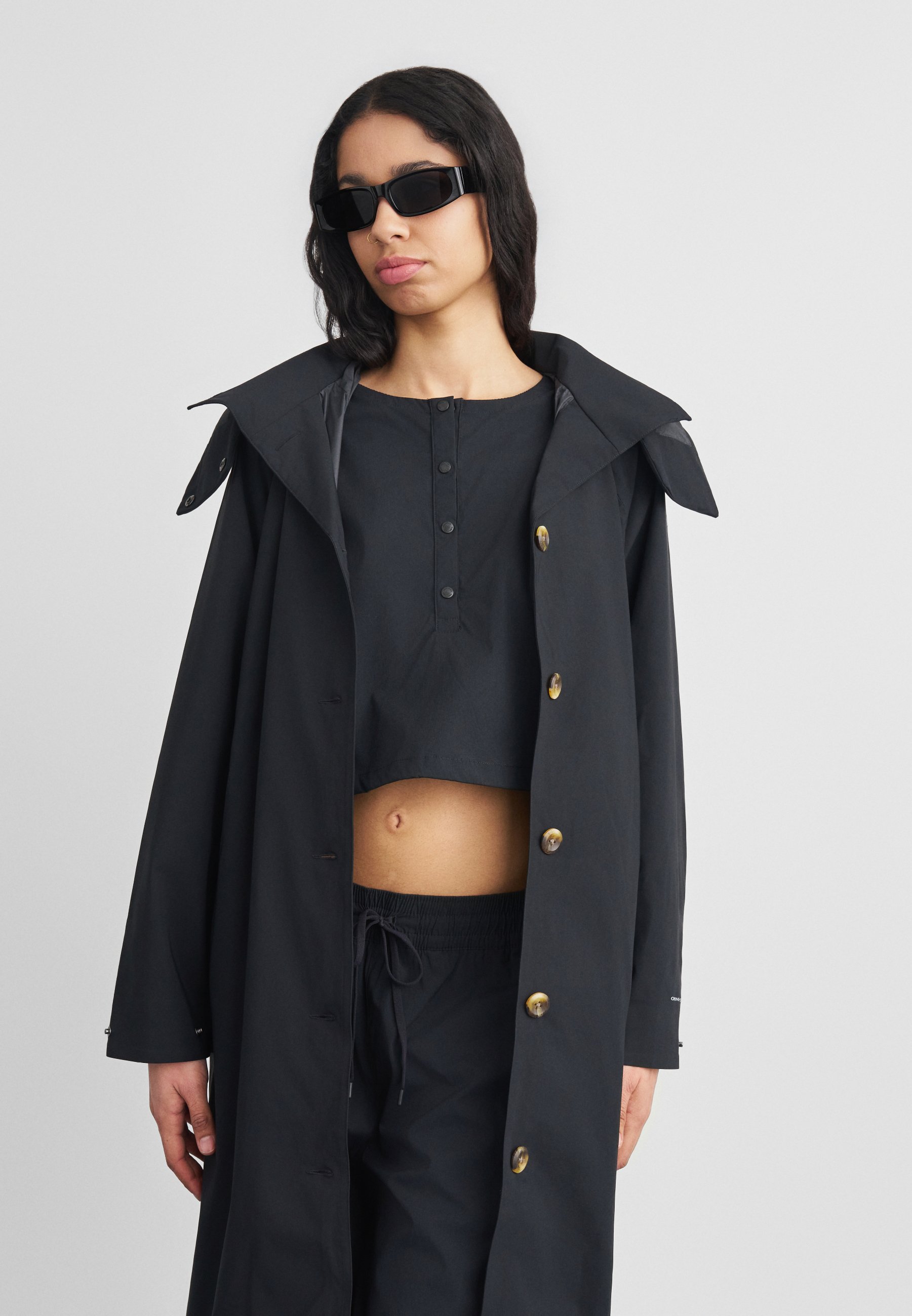 Columbia AMAZETRENCH - Waterproof jacket - black - Zalando.co.uk
