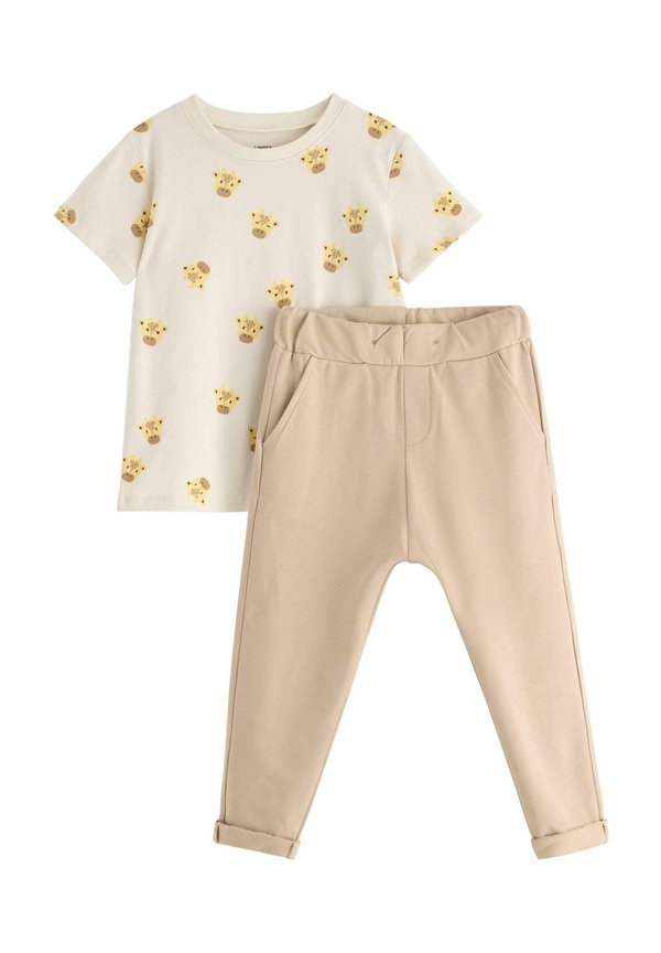 SET - Jogginghose - beige