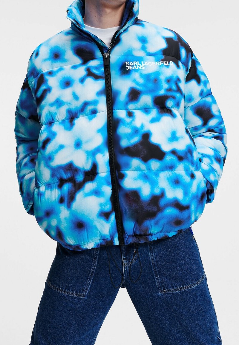 Karl Lagerfeld Jeans Zimní bunda - blue