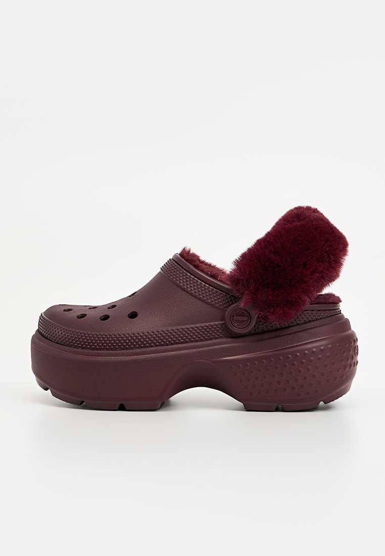 Crocs Muiltjes bordeauxrood Crocs Muiltjes bordeauxrood