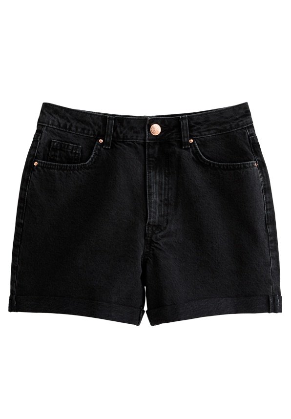 New Look Jeansshort zwart