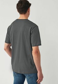 Next 4 PACK REGULAR - T-shirts basic - blue sage white charcoal