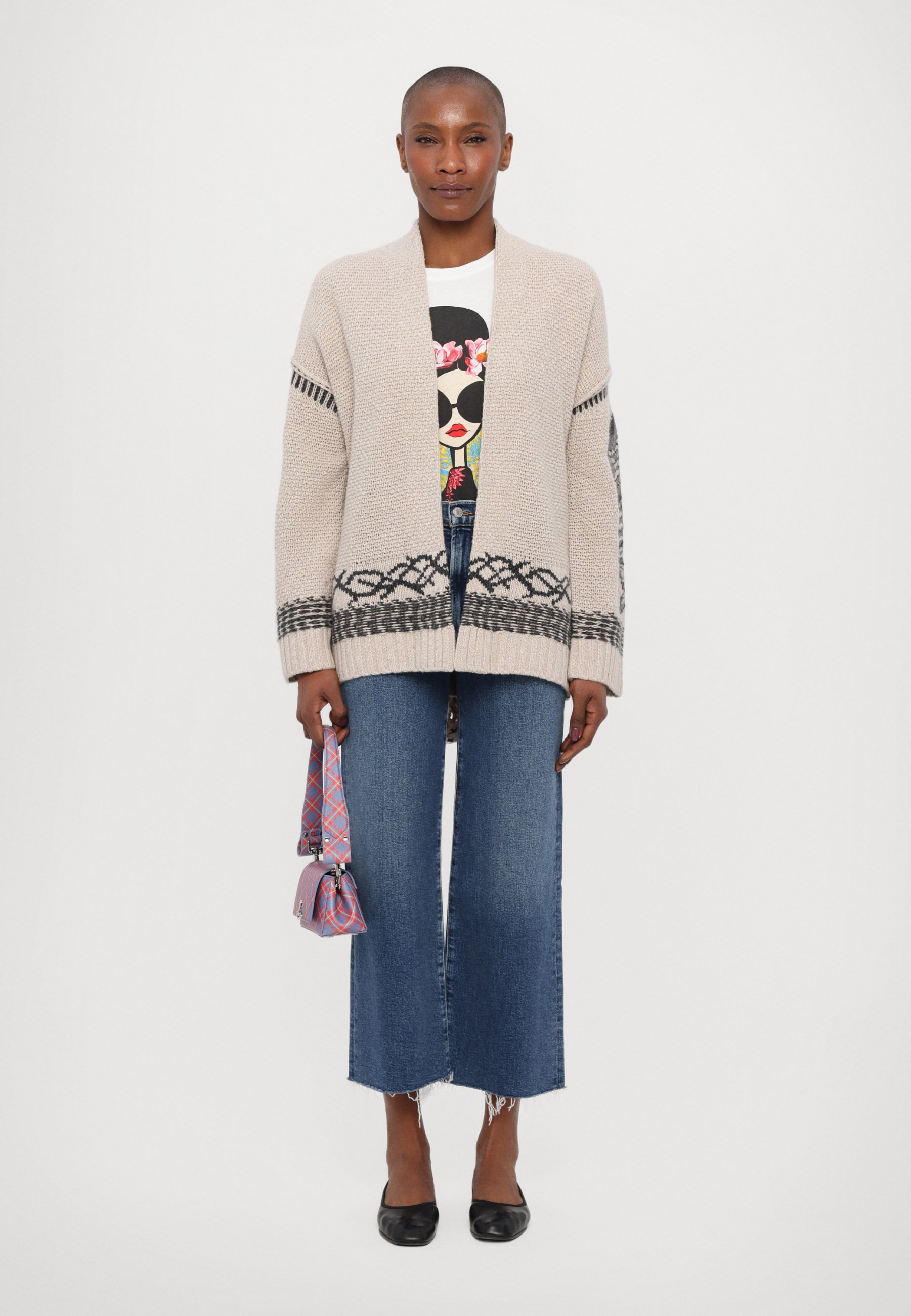 ADEAM Chunky Sallor Cardigan2020年紙タグ新品近 Кардиган Weekend Max Mara AGR-ALCAZAR_multi_179732 (Многоцветный