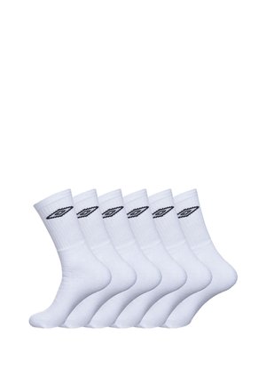 LOT DE 6 PAIRES - Chaussettes - blanc