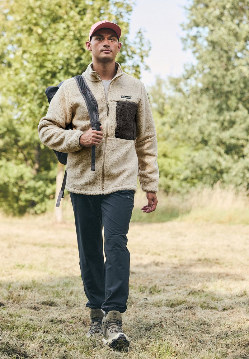 Columbia Mountainside Giacca In Pile Pesante Uomo - Caldo Sherpa Soffice Per Escursioni E Tempo Libero