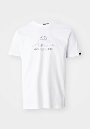 Ellesse RIVERANI TEE - Print T-shirt - white