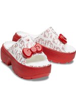 Crocs HELLO KITTY STOMP SLIDE. - Clogs - white/off-white - Zalando
