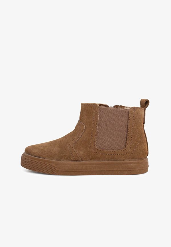 BOTAS SUELA ANCHA CREMALLERA Y ELÁSTICO NIÑOS – Stiefelette – toffee