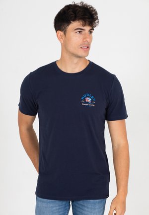 TIGER - T-shirt print - obsidian
