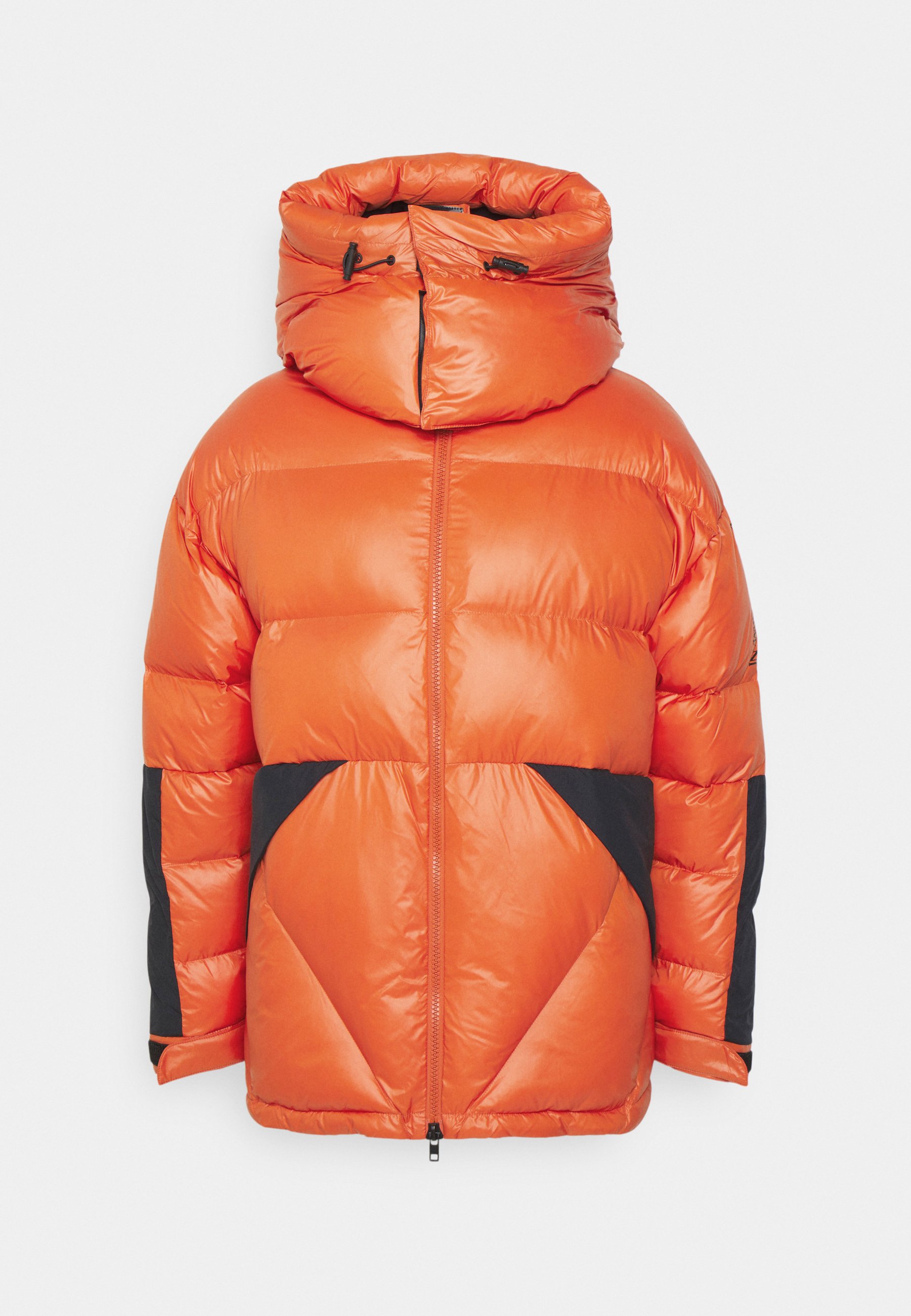 orange winter coat