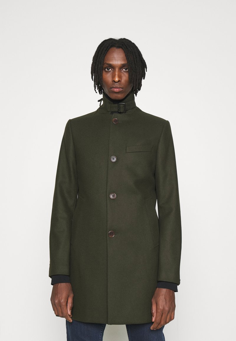 Herren Bekleidung | J.LINDEBERG HOLGER COMPACT MELTON COAT Klassischer Mantel seaweed green/dunkelgrün - AE39126 Herren Bekleidung | J.LINDEBERG HOLGER COMPACT MELTON COAT Klassischer Mantel seaweed green/dunkelgrün - AE39126